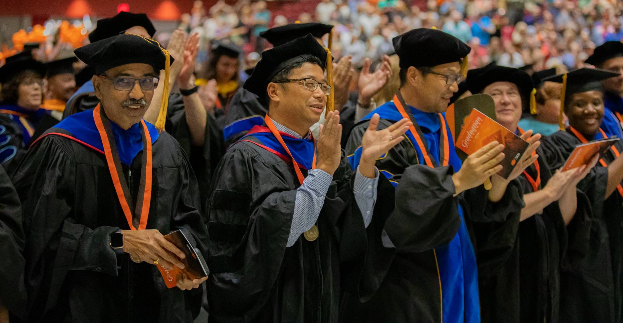 OSU-Tulsa faculty at graduation
