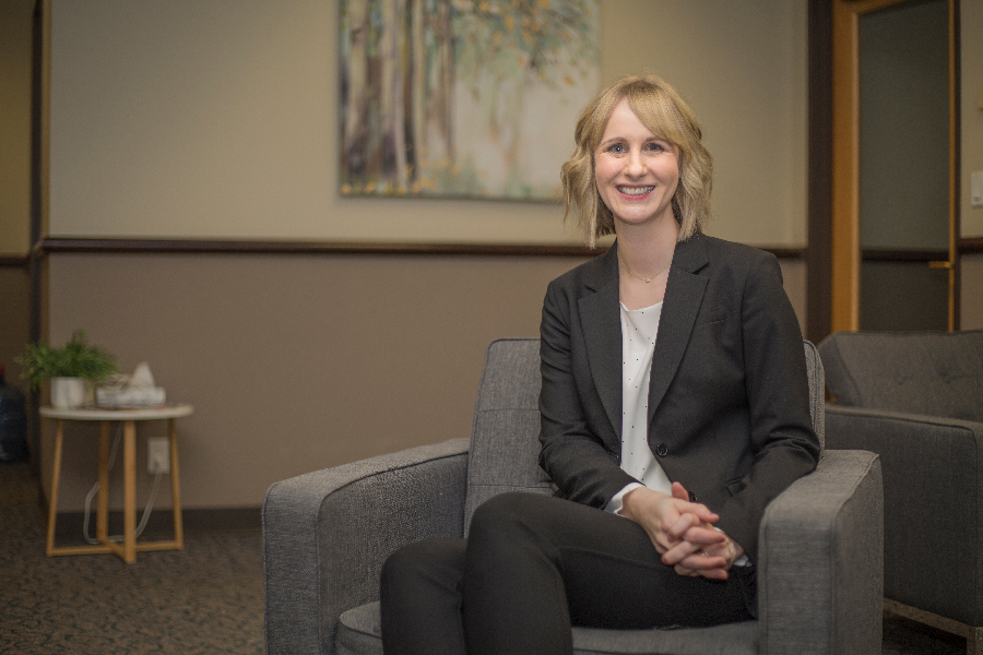 Dr. Sarah Johnson, director of the Al Carlozzi Center for Counseling at OSU-Tulsa.